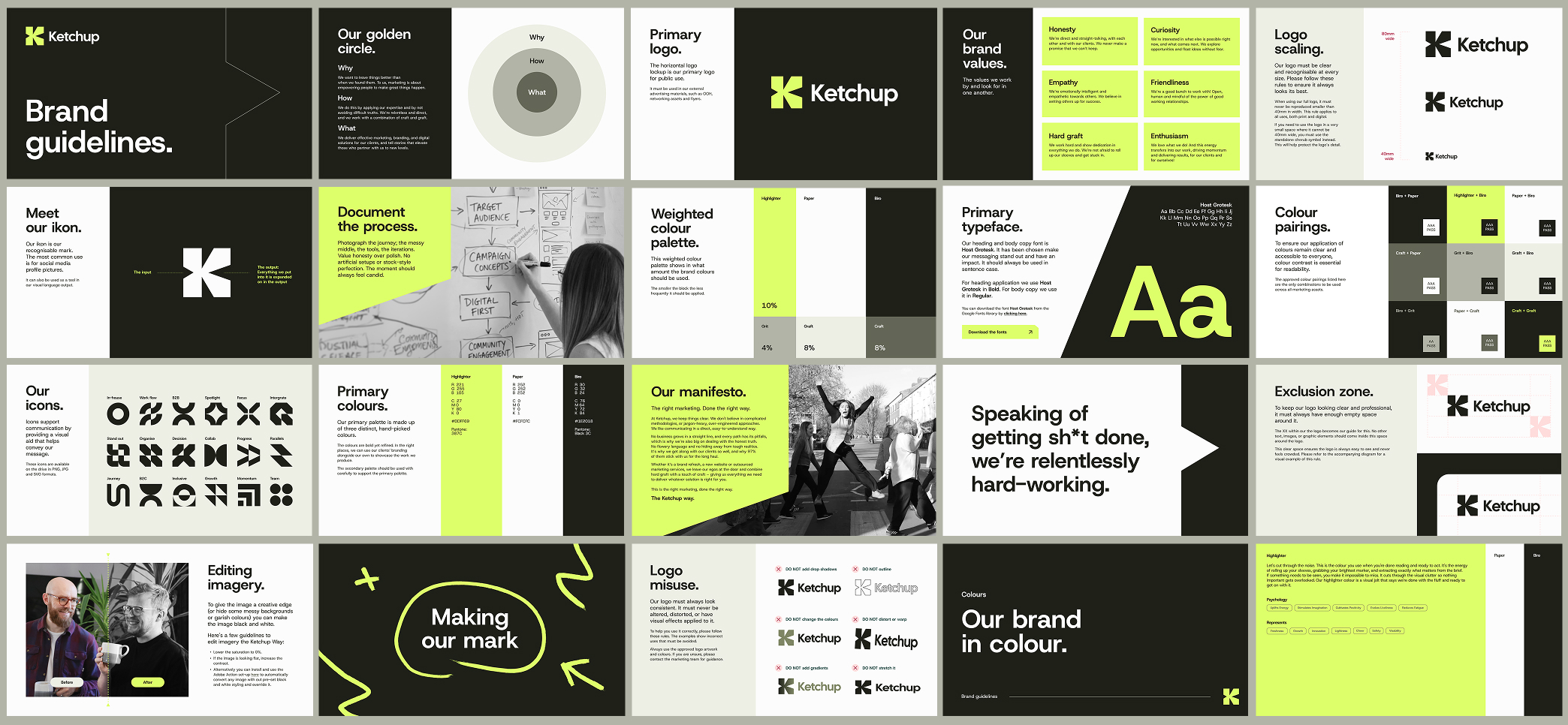 Ketchup rebrand assets and process