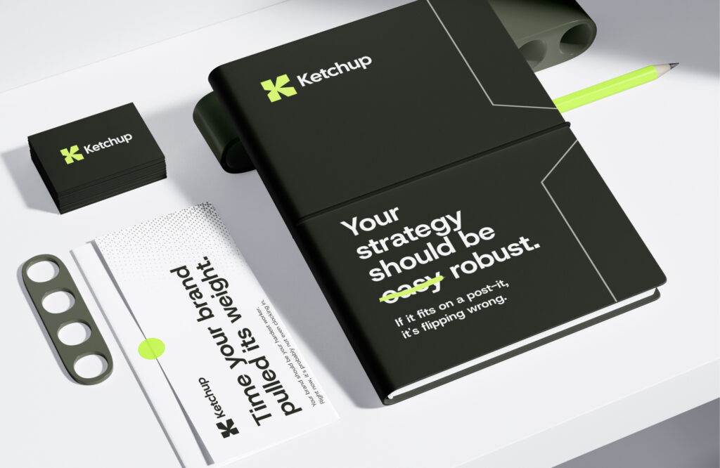 Ketchup rebrand assets and process