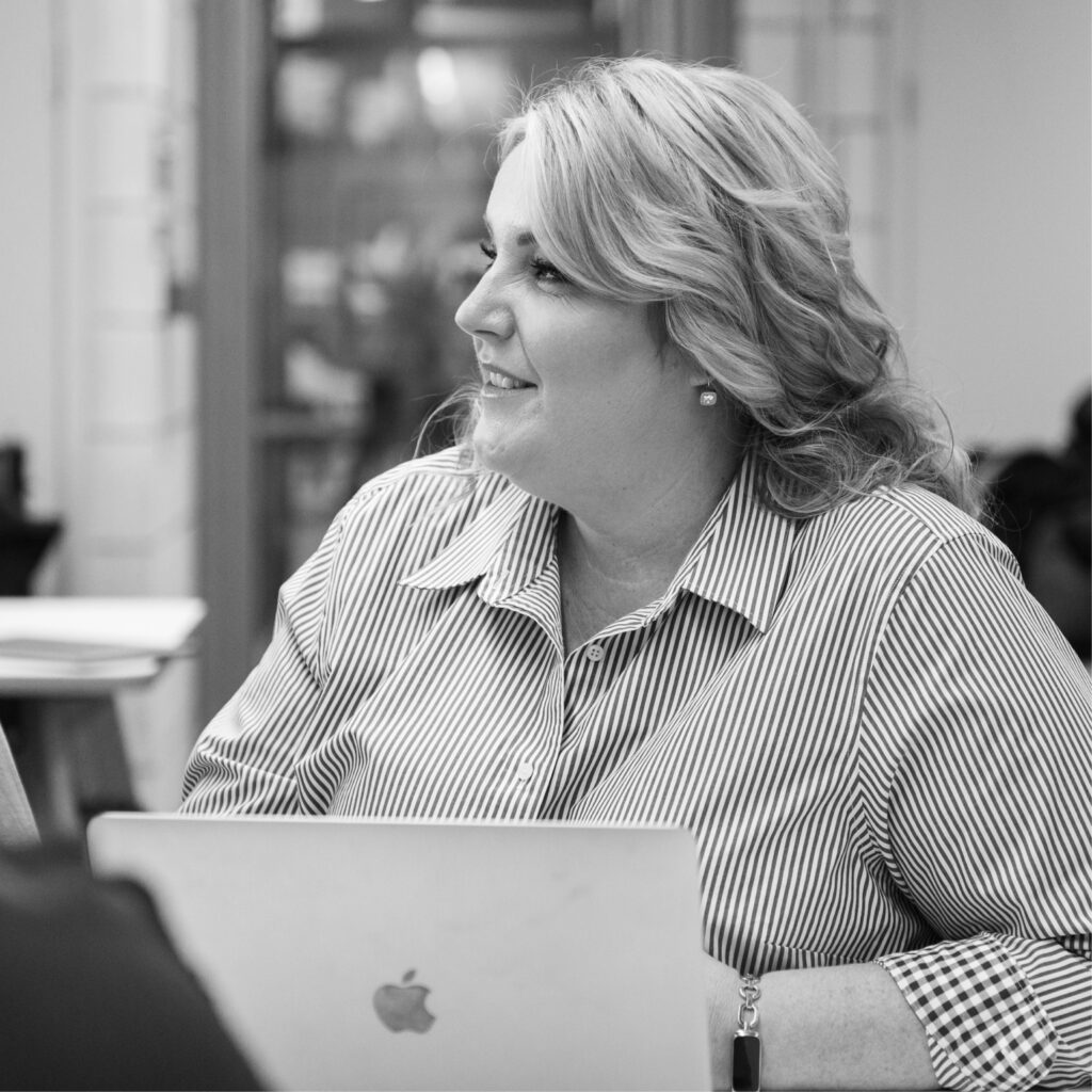Strategist planning brand communications and outreach
