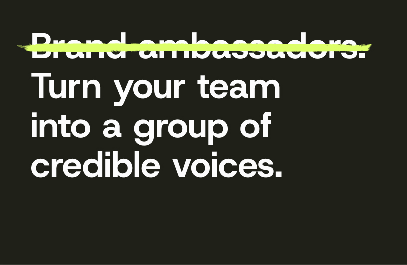 turn your team into a group of credible voices blog